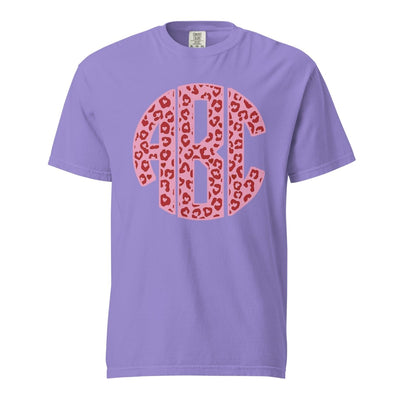 Monogrammed 'Leopard Love' Big Print T-Shirt - United Monograms