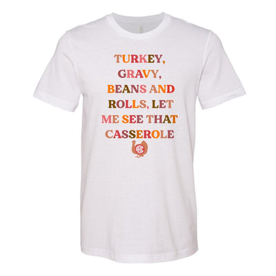 Monogrammed 'Let Me See That Casserole' Premium T-Shirt - United Monograms