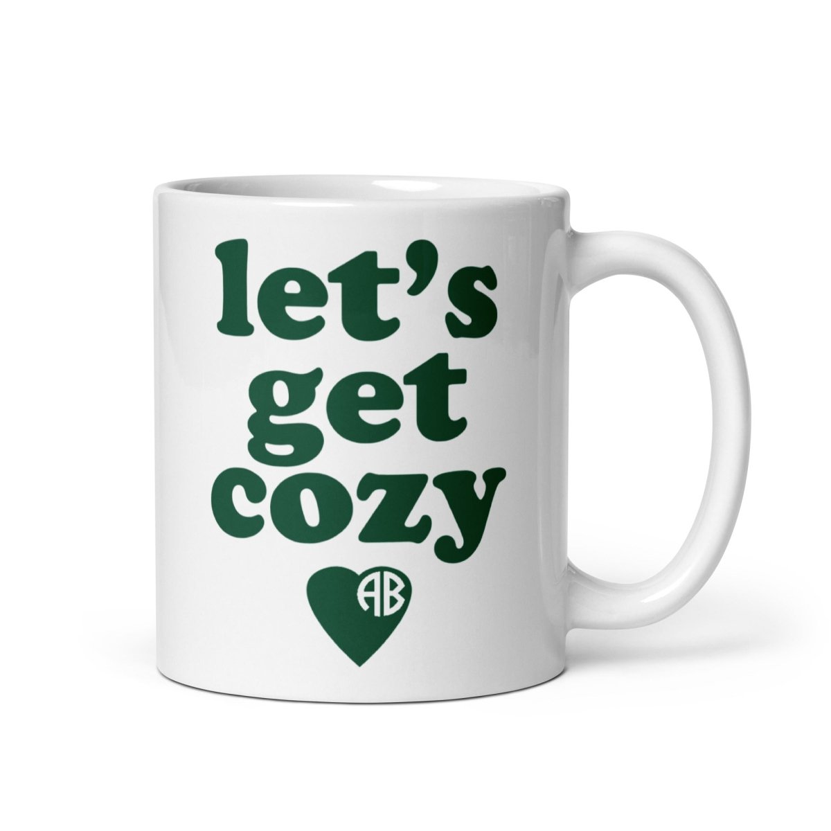 Monogrammed 'Let's Get Cozy' Mug - United Monograms