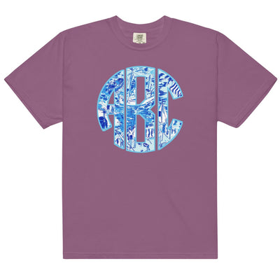 Monogrammed Lilly Big Print T-Shirt - United Monograms