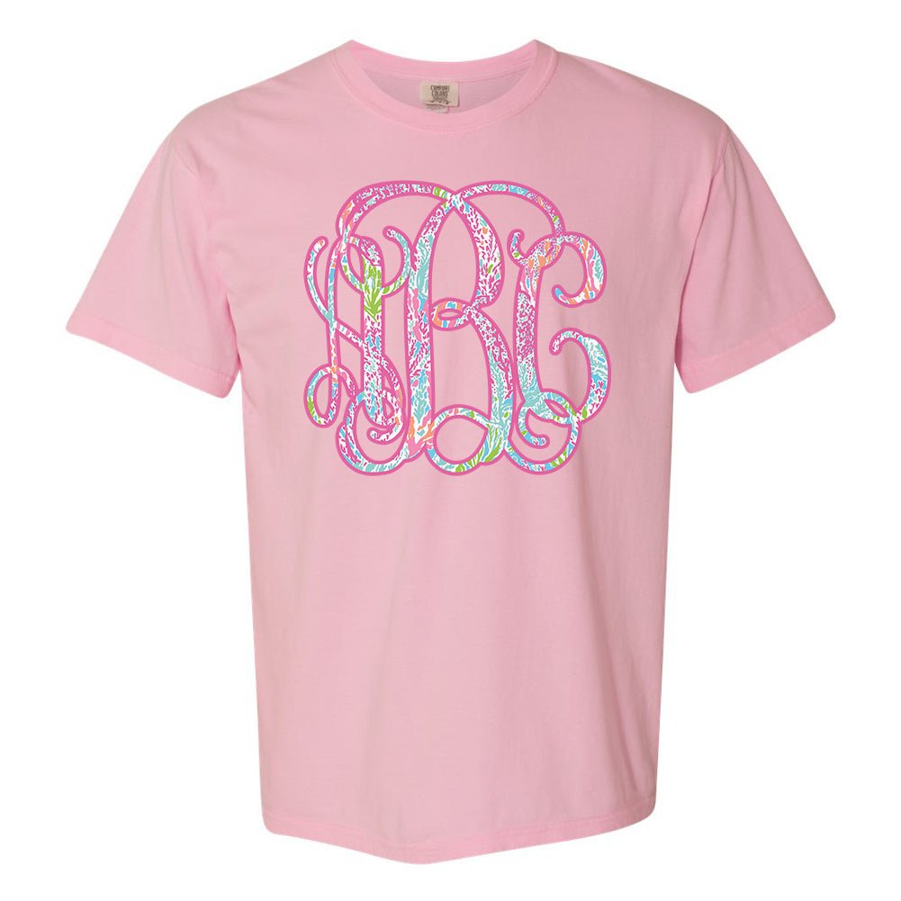 Monogrammed Lilly Big Print T-Shirt - United Monograms