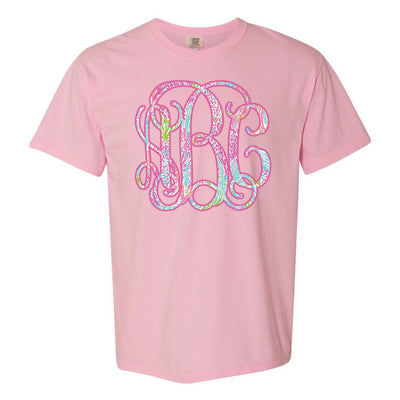 Monogrammed Lilly Big Print T-Shirt - United Monograms