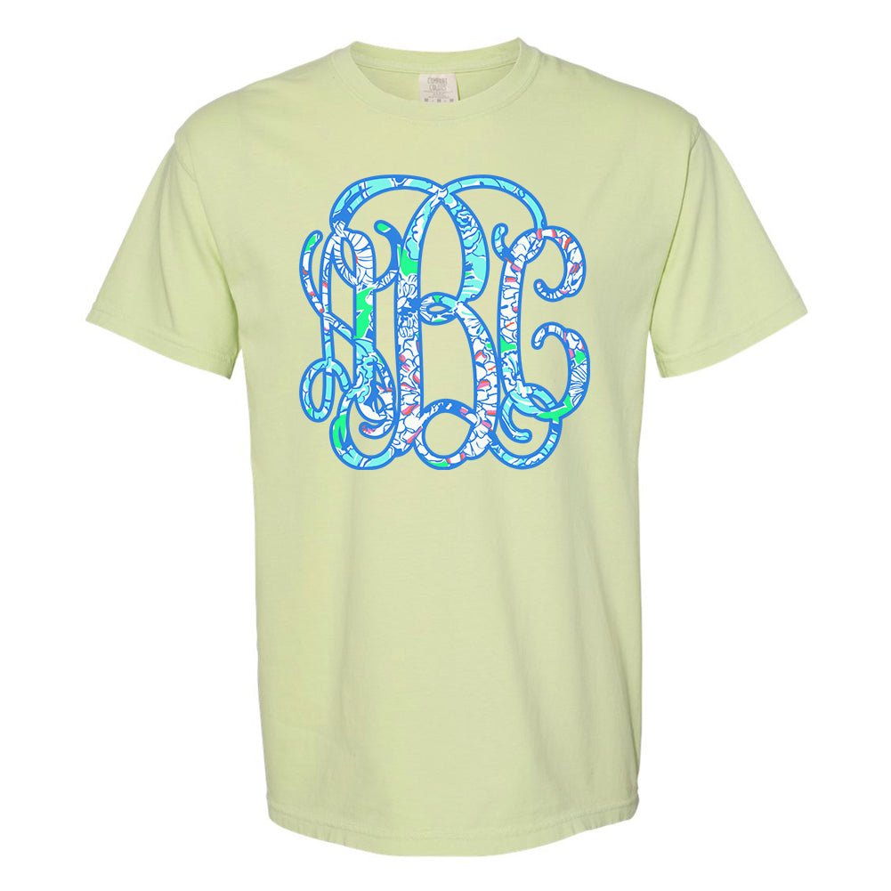 Monogrammed Lilly Big Print T-Shirt - United Monograms