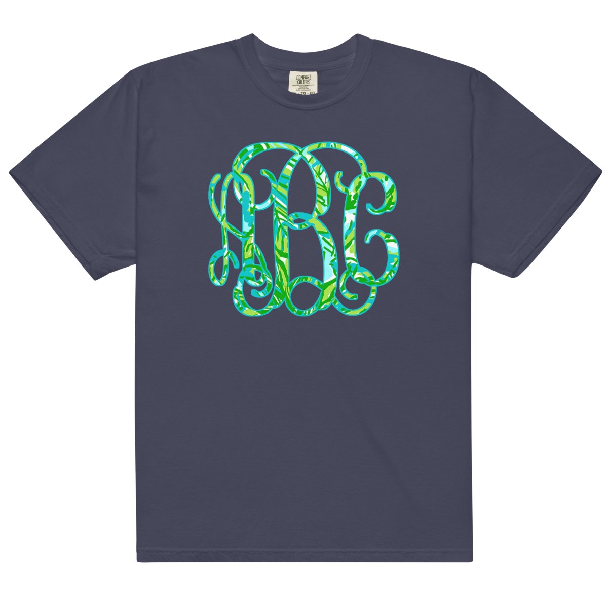 Monogrammed Lilly Big Print T-Shirt - United Monograms