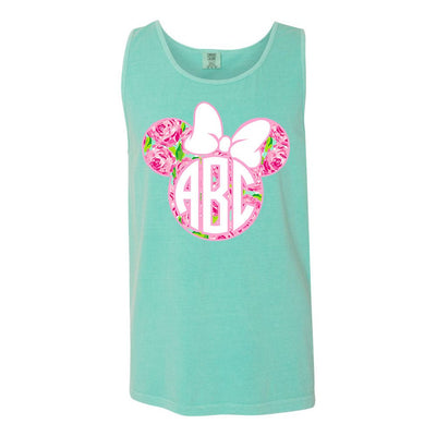 Monogrammed 'Lilly Minnie Mouse' Comfort Colors Tank Top - United Monograms