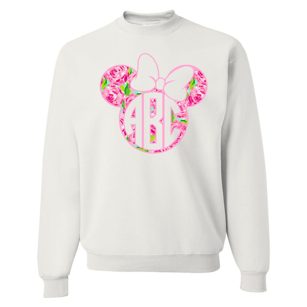 Monogrammed 'Lilly Minnie Mouse' Crewneck Sweatshirt - United Monograms