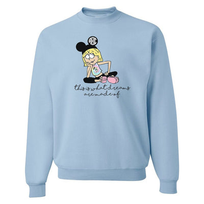 Monogrammed 'Lizzie McGuire Disney' Crewneck Sweatshirt - United Monograms