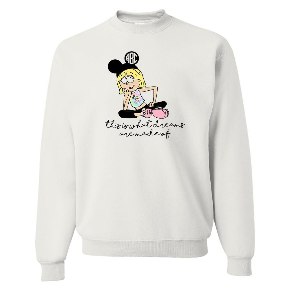 Monogrammed 'Lizzie McGuire Disney' Crewneck Sweatshirt - United Monograms