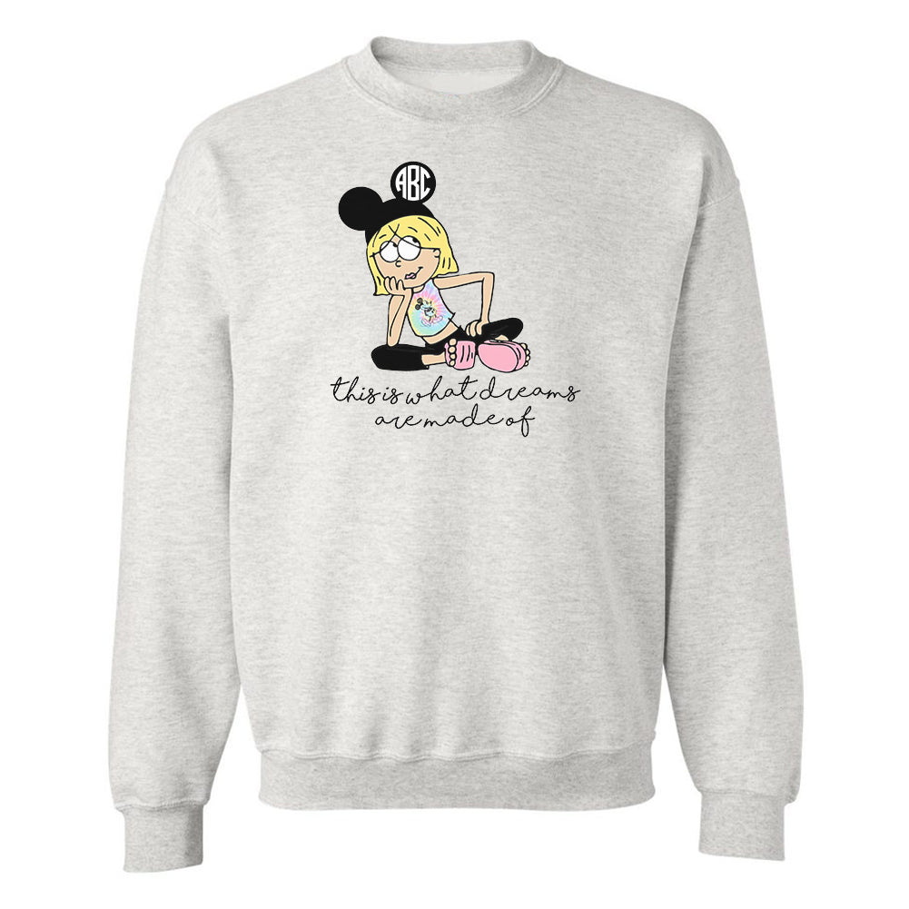 Monogrammed 'Lizzie McGuire Disney' Crewneck Sweatshirt - United Monograms