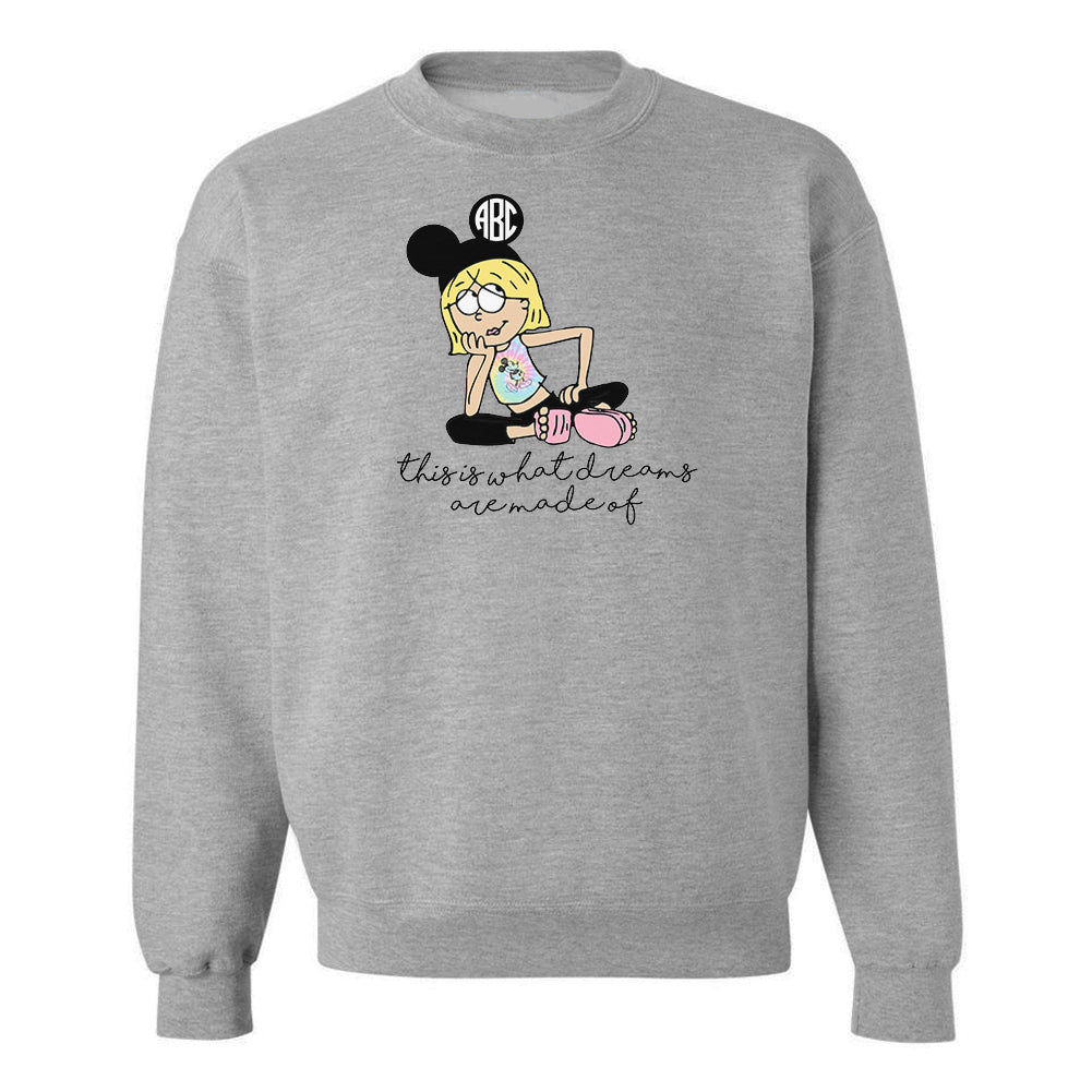 I am a disney girl sweatshirt sale