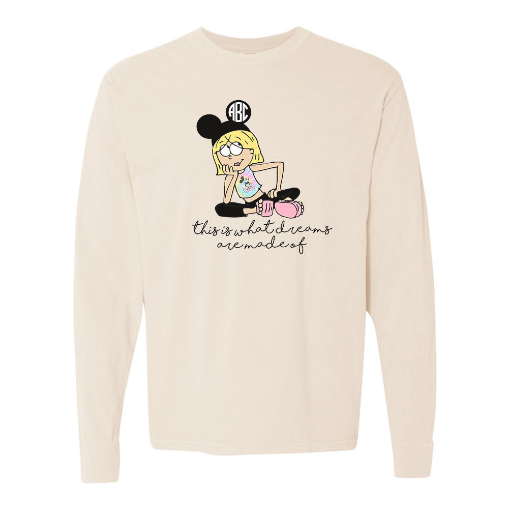 Monogrammed 'Lizzie McGuire Disney' Long Sleeve T-Shirt - United Monograms