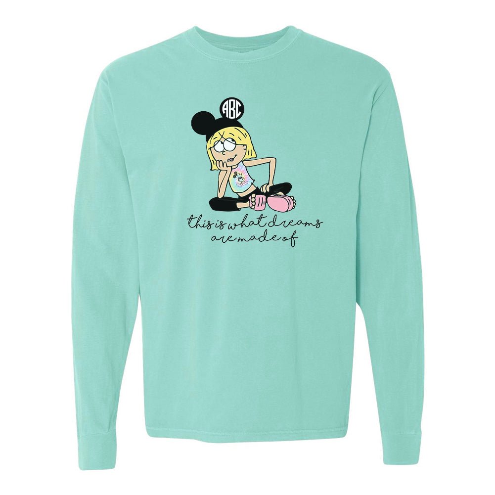Monogrammed 'Lizzie McGuire Disney' Long Sleeve T-Shirt - United Monograms