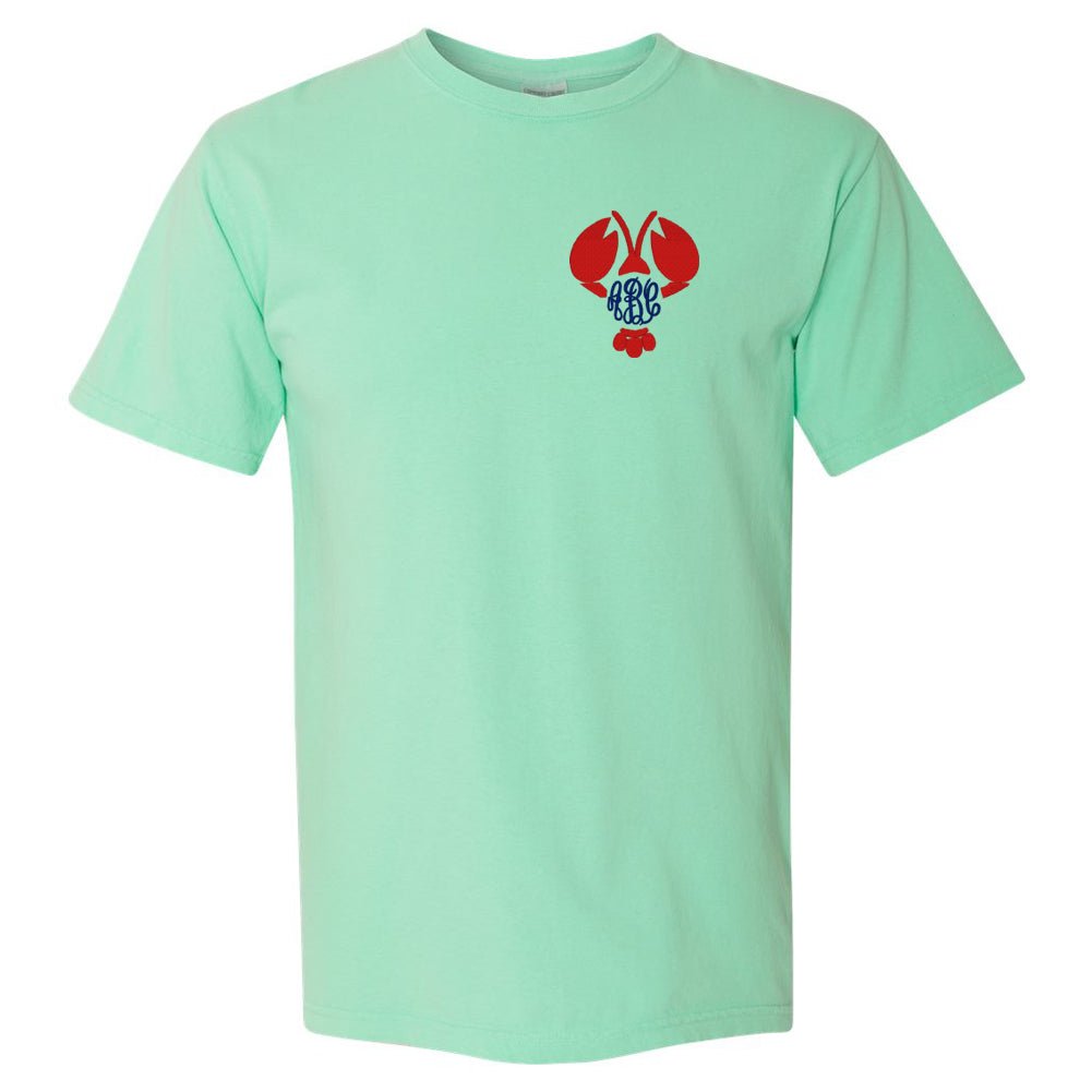 Monogrammed Lobster T-Shirt - United Monograms