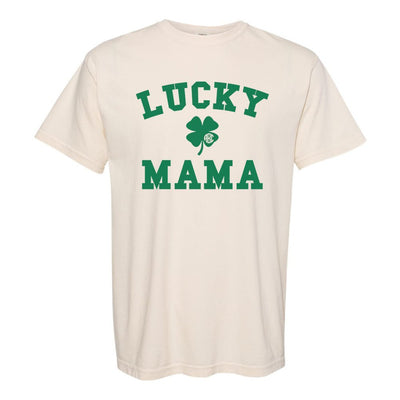 Monogrammed 'Lucky Mama' T-Shirt - United Monograms