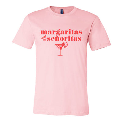 Monogrammed 'Margaritas With My Señoritas' Premium T-Shirt - United Monograms