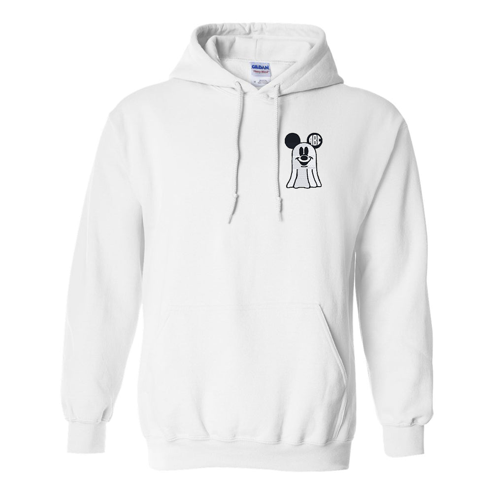 Monogrammed Mickey Ghost Hooded Sweatshirt - United Monograms