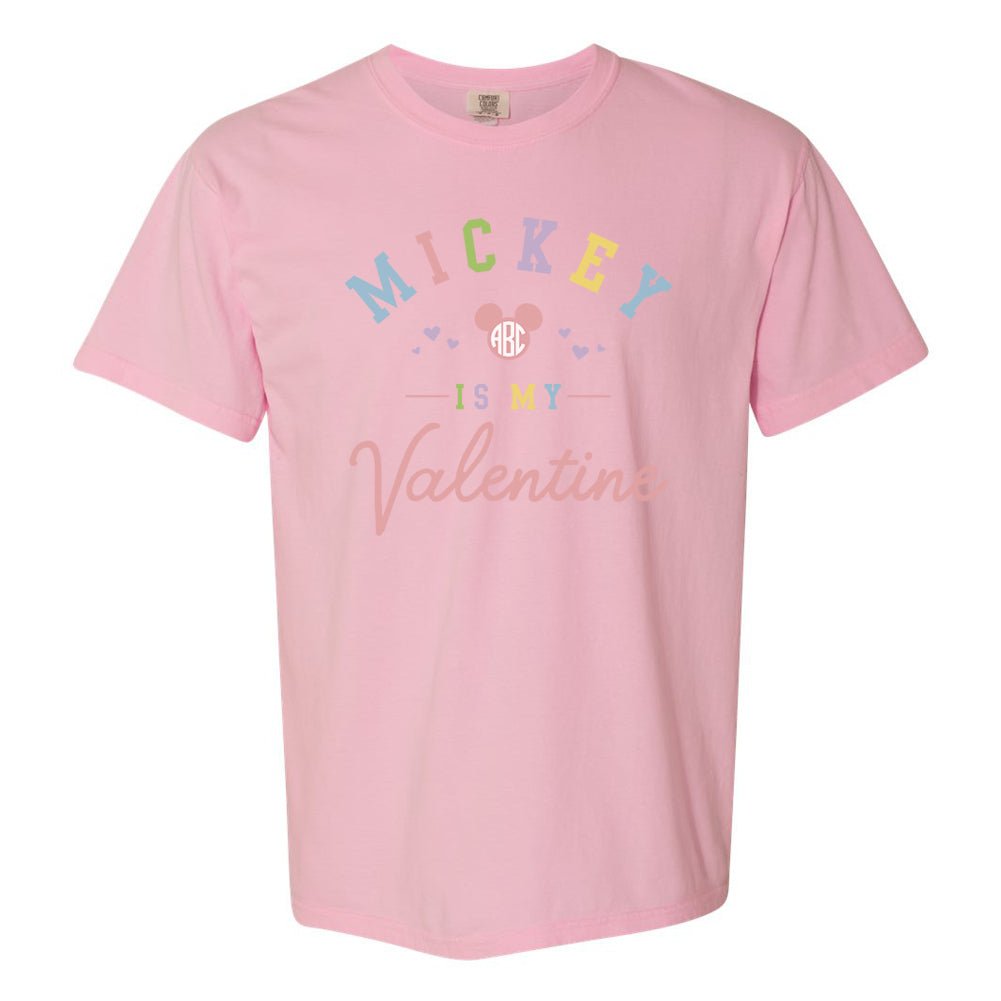 Monogrammed 'Mickey Is My Valentine' T-Shirt - United Monograms