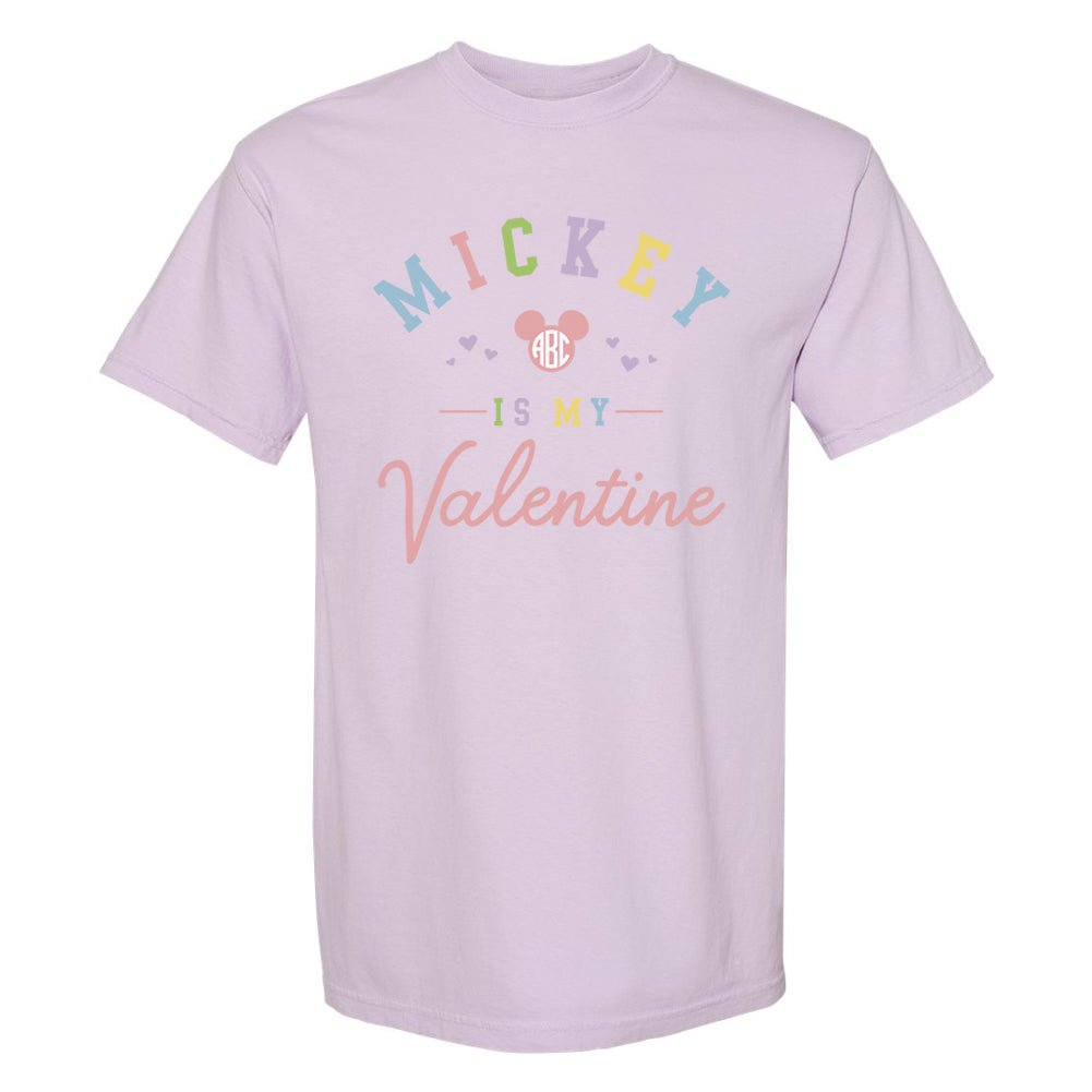 Monogrammed 'Mickey Is My Valentine' T-Shirt - United Monograms