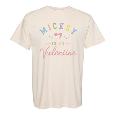 Monogrammed 'Mickey Is My Valentine' T-Shirt - United Monograms