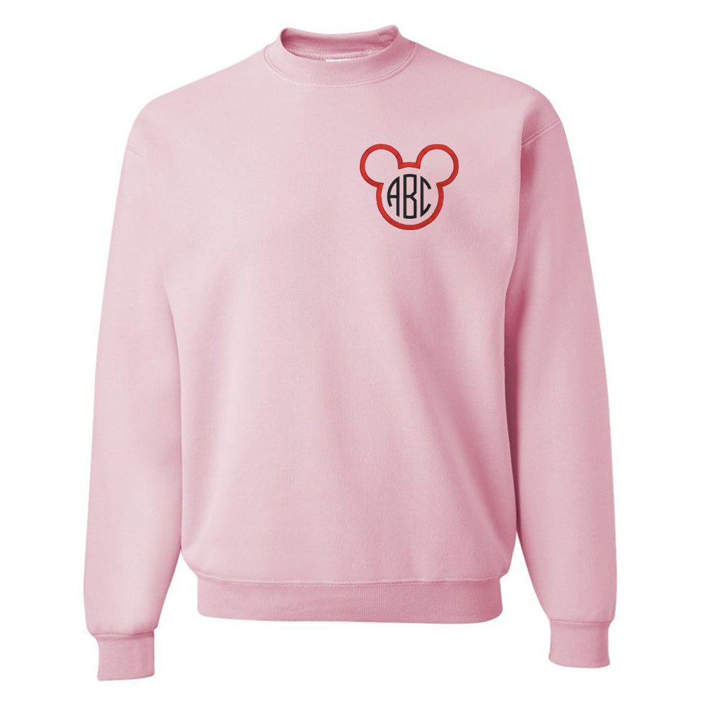 Monogrammed Mickey Mouse Crewneck Sweatshirt - United Monograms