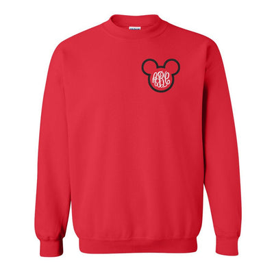 Monogrammed Mickey Mouse Crewneck Sweatshirt - United Monograms