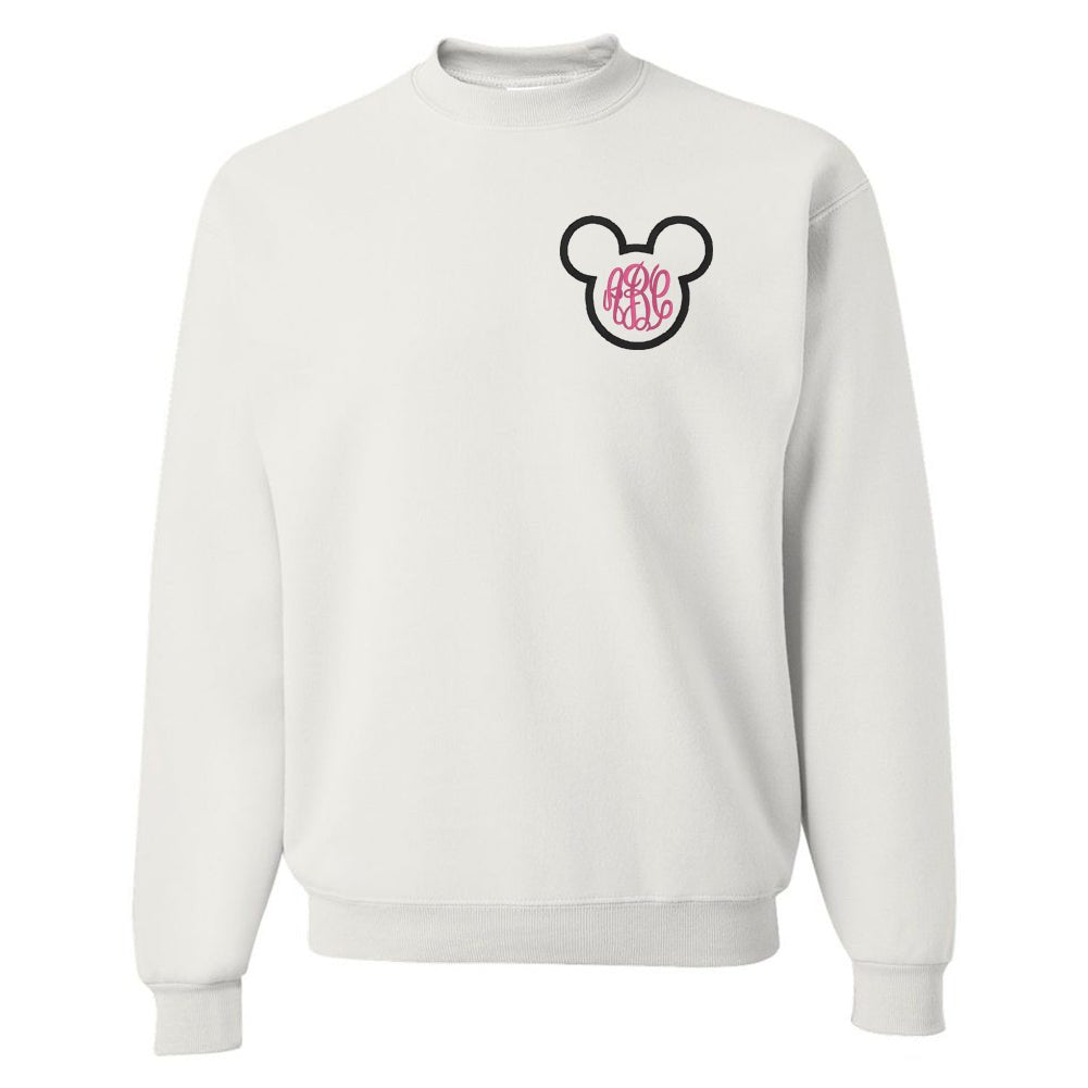 Monogrammed Mickey Mouse Crewneck Sweatshirt - United Monograms