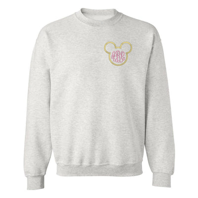 Monogrammed Mickey Mouse Crewneck Sweatshirt - United Monograms