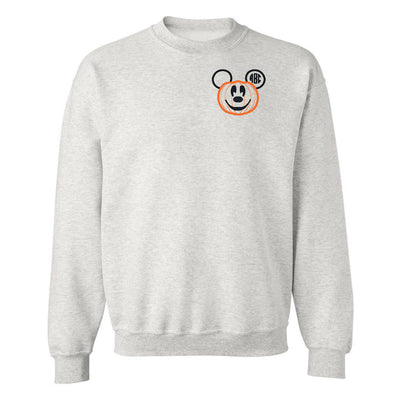 Monogrammed Mickey Pumpkin Crewneck Sweatshirt - United Monograms