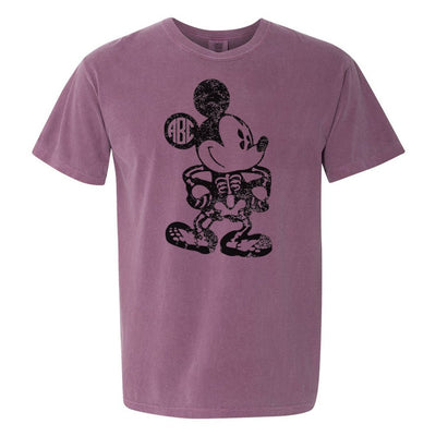 Monogrammed 'Mickey Skeleton' T-Shirt - United Monograms