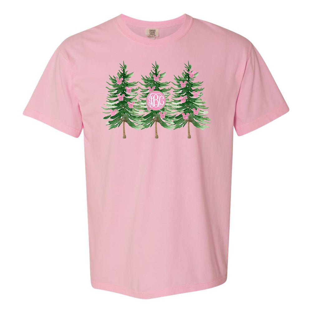 Monogrammed 'Mickey Trees' T-Shirt - United Monograms