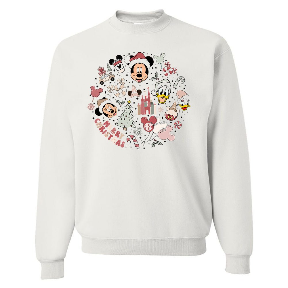 Monogrammed 'Mickey's Magic Christmas' Crewneck Sweatshirt - United Monograms