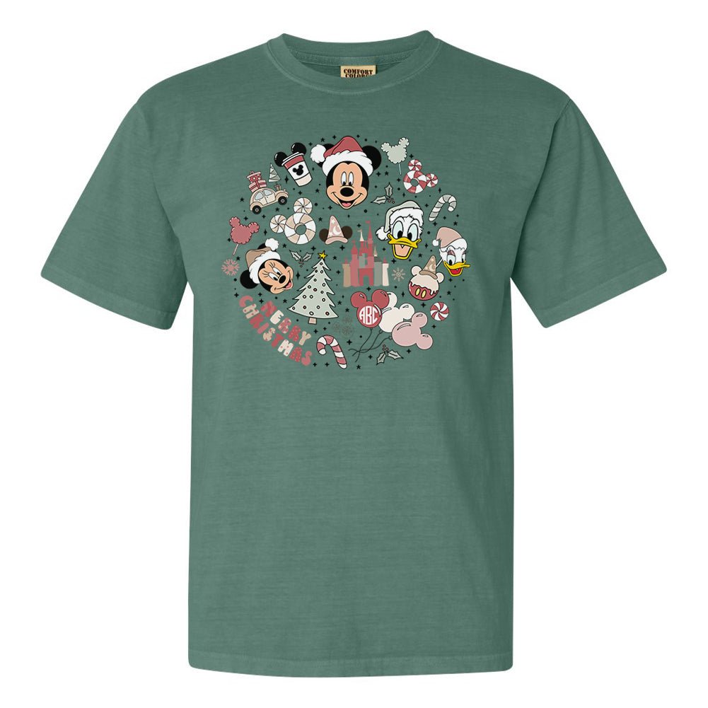 Monogrammed 'Mickey's Magic Christmas' T-Shirt - United Monograms