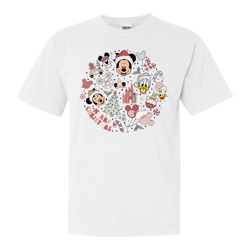 Monogrammed 'Mickey's Magic Christmas' T-Shirt - United Monograms