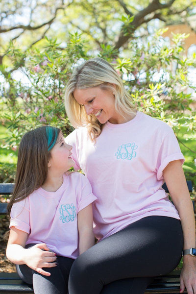 Monogrammed Mommy & Me T-Shirts - United Monograms