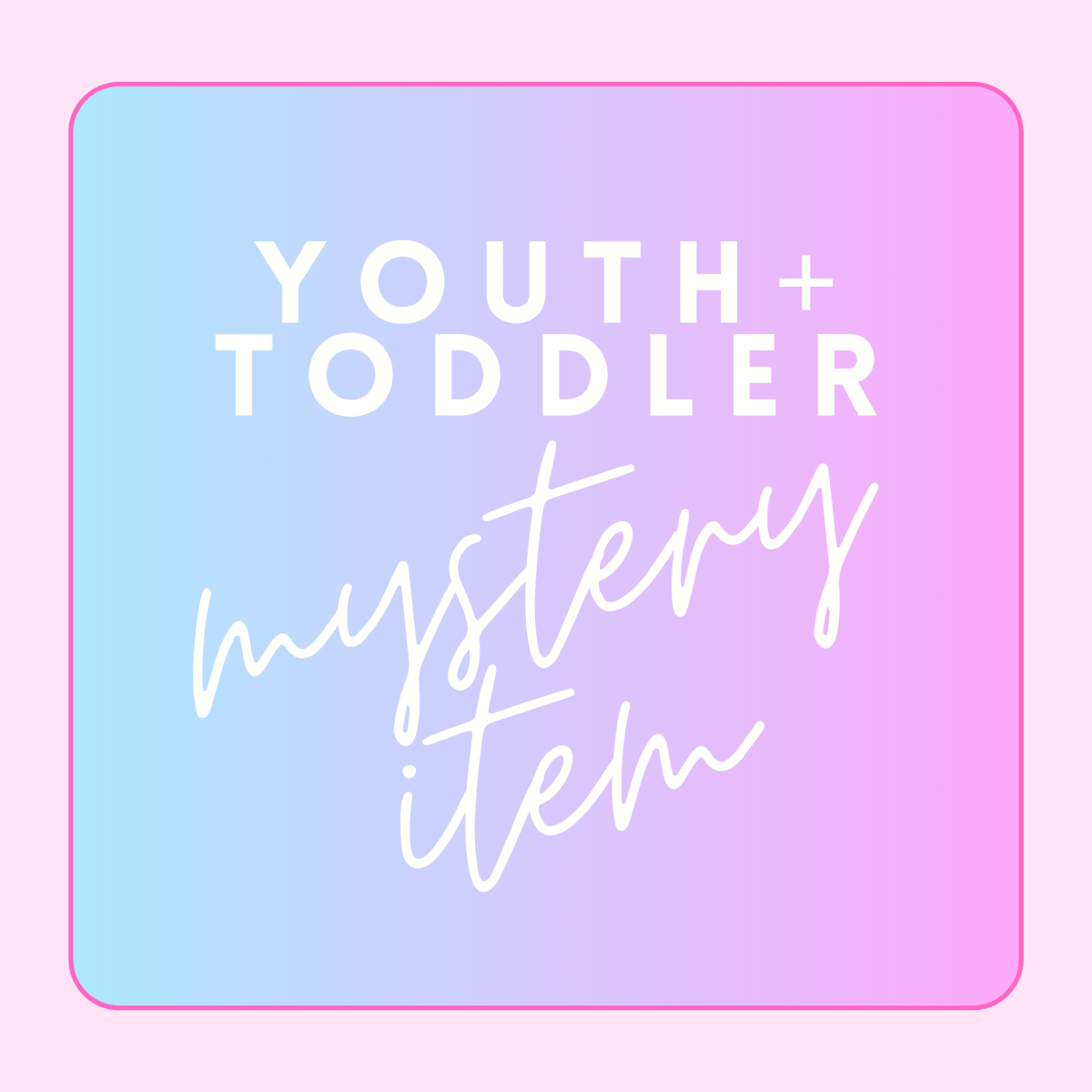 Monogrammed Mystery Youth - United Monograms