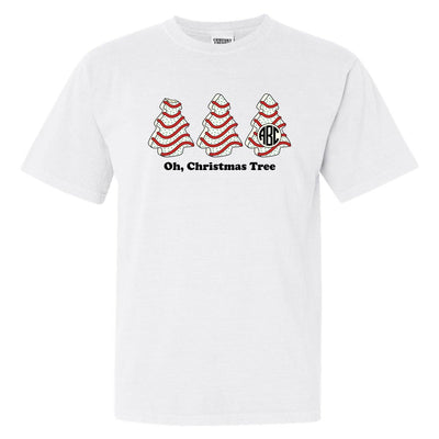 Monogrammed 'Oh, Christmas Tree Cakes' T - Shirt - United Monograms