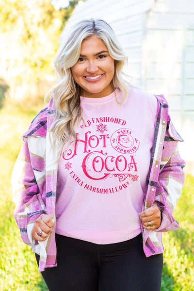 Monogrammed 'Old Fashioned Hot Cocoa' Crewneck Sweatshirt - United Monograms