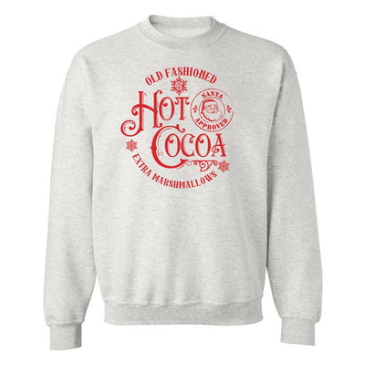 Monogrammed 'Old Fashioned Hot Cocoa' Crewneck Sweatshirt - United Monograms