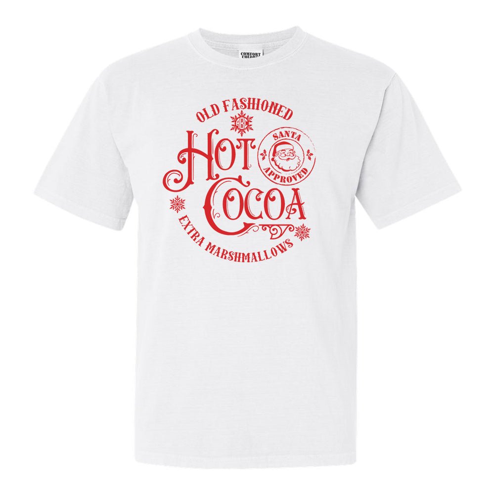 Monogrammed 'Old Fashioned Hot Cocoa' T-Shirt - United Monograms