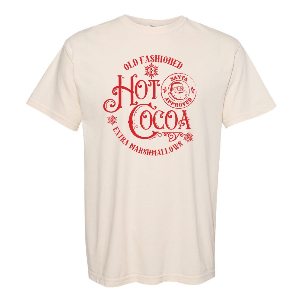 Monogrammed 'Old Fashioned Hot Cocoa' T-Shirt - United Monograms