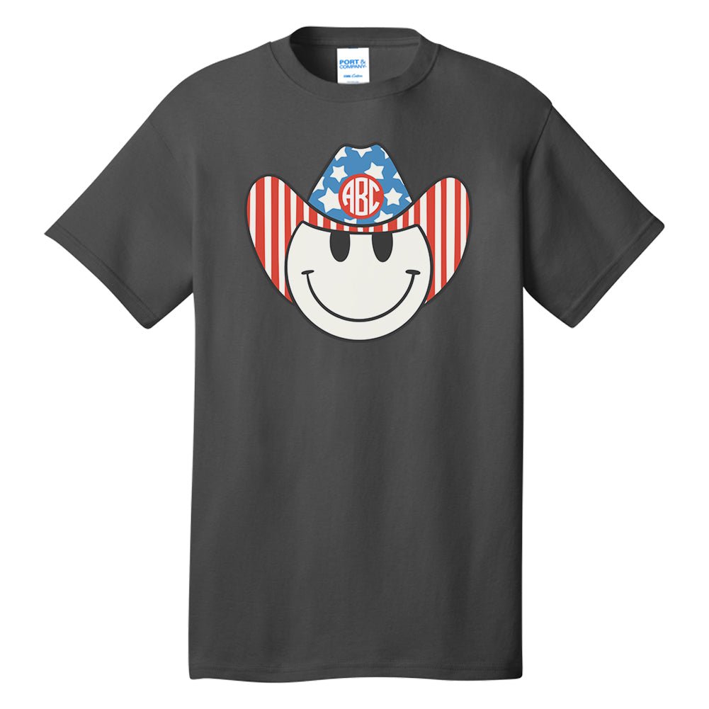 Monogrammed 'Patriotic Cowboy' T-Shirt - United Monograms