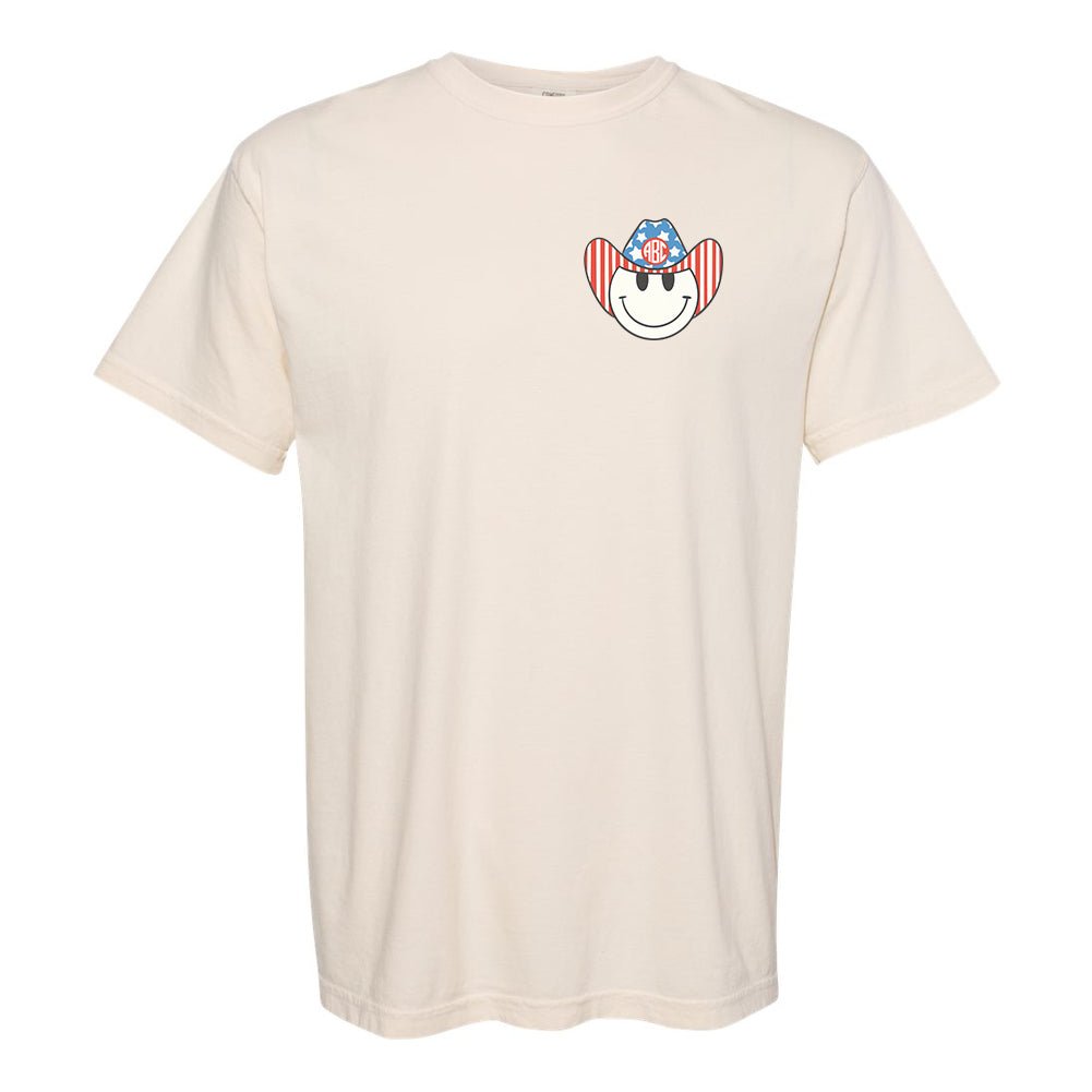 Monogrammed 'Patriotic Cowboy' T-Shirt - United Monograms