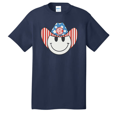 Monogrammed 'Patriotic Cowboy' T-Shirt - United Monograms