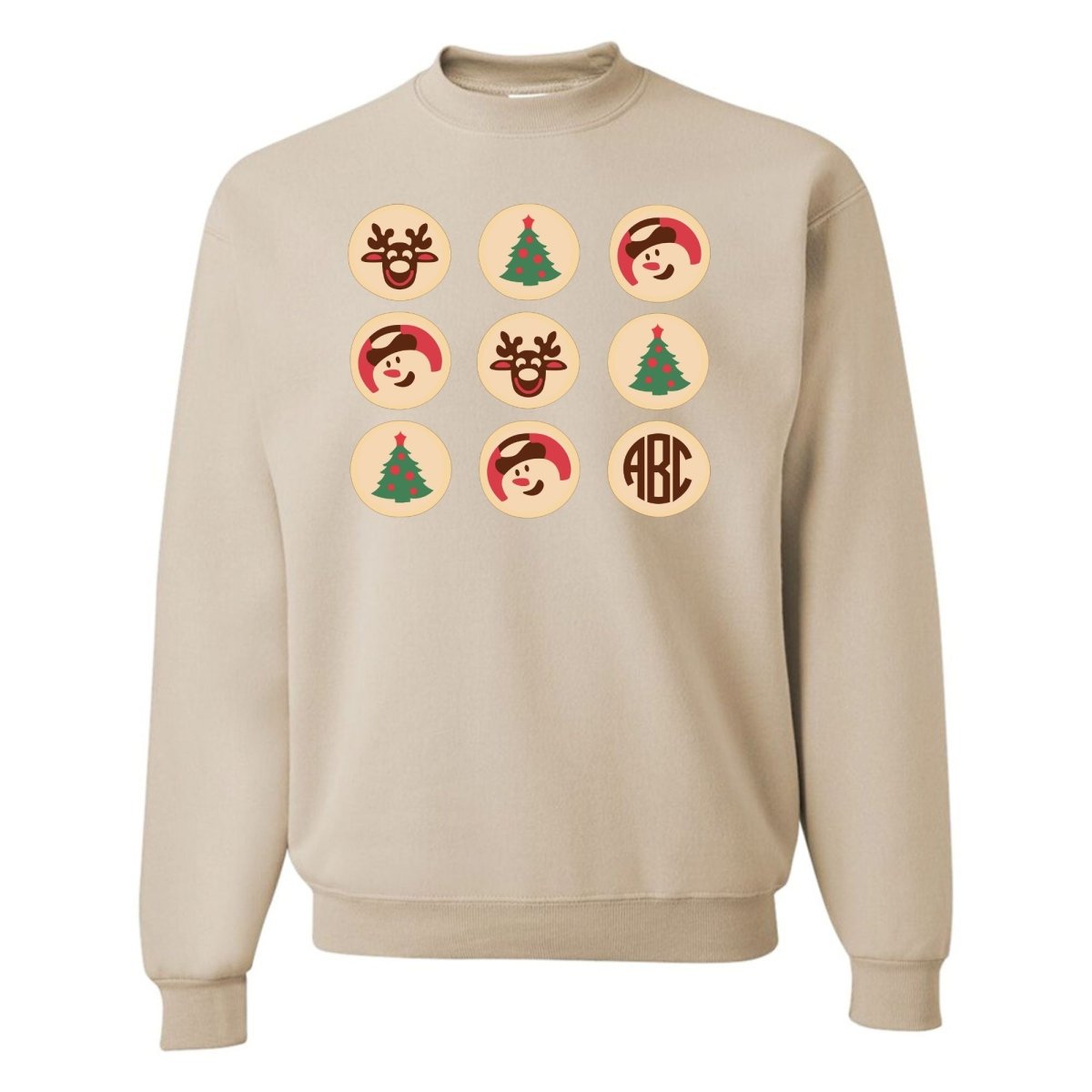 Monogrammed 'Pillsbury Christmas Cookies' Crewneck Sweatshirt - United Monograms