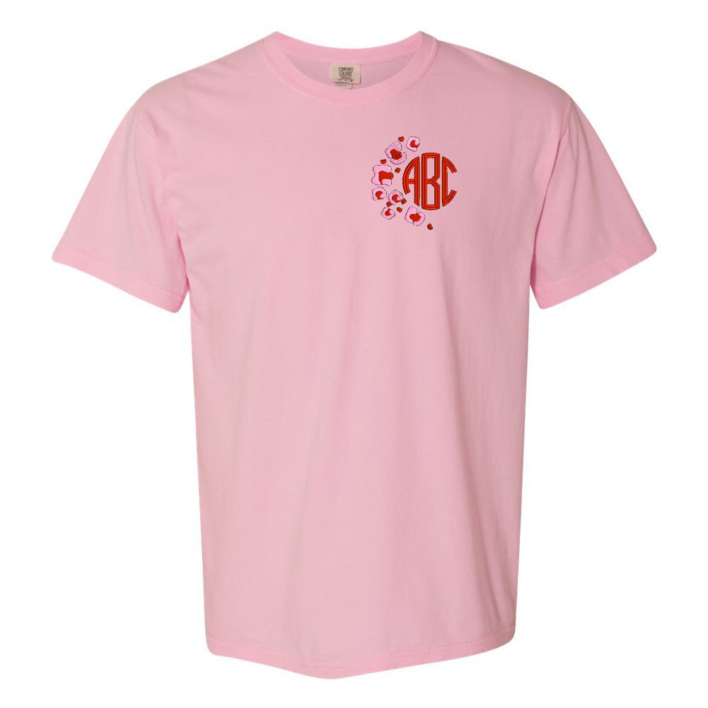 Monogrammed Pink Leopard T-Shirt - United Monograms