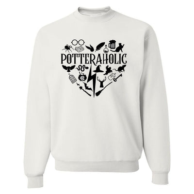 Monogrammed 'Potteraholic' Crewneck Sweatshirt - United Monograms