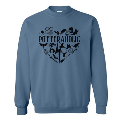 Monogrammed 'Potteraholic' Crewneck Sweatshirt - United Monograms