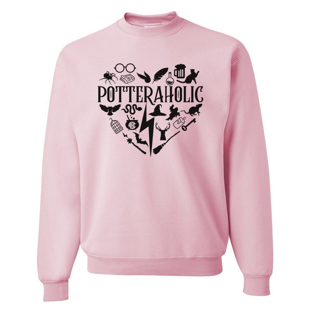 Monogrammed 'Potteraholic' Crewneck Sweatshirt - United Monograms