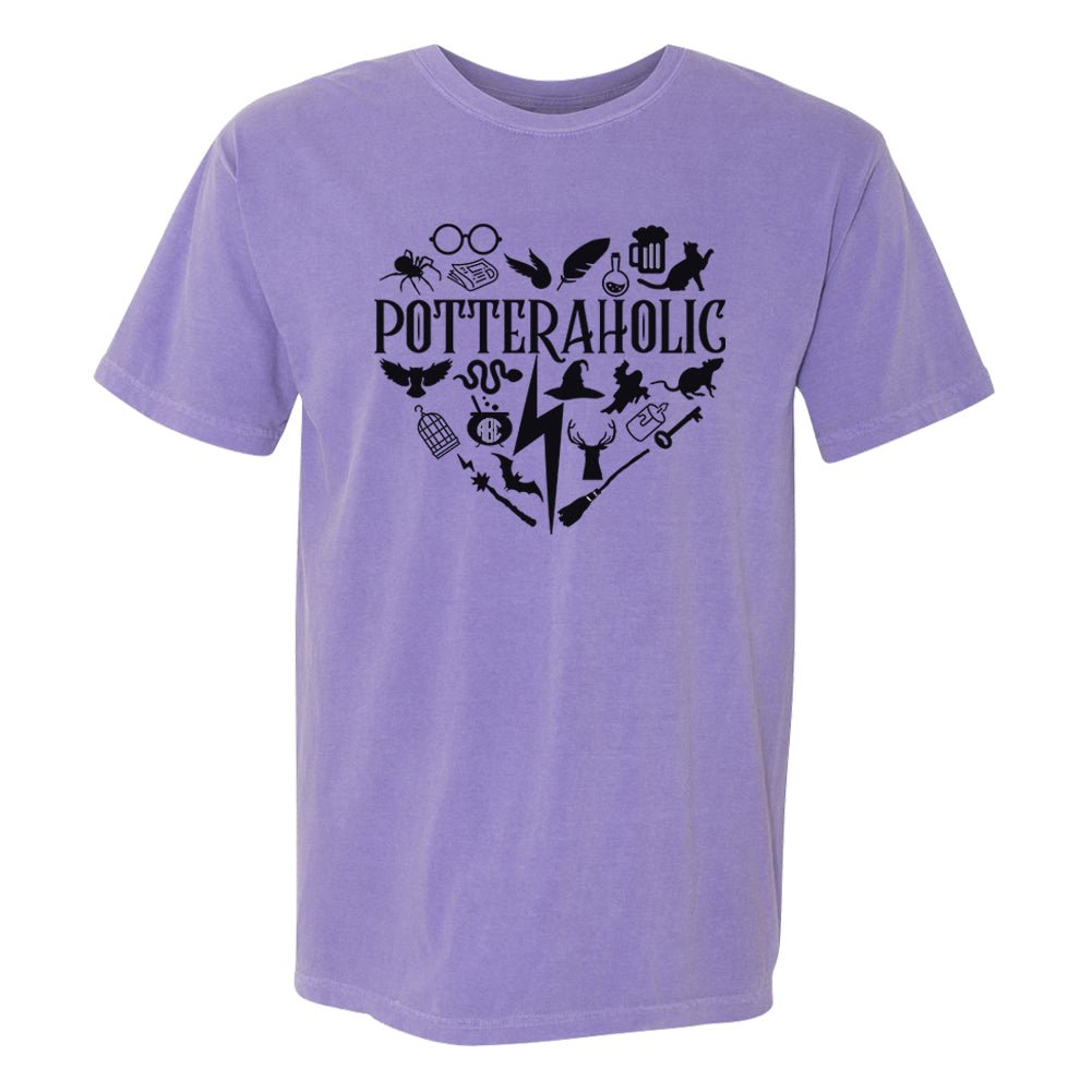 Monogrammed 'Potteraholic' T-Shirt - United Monograms