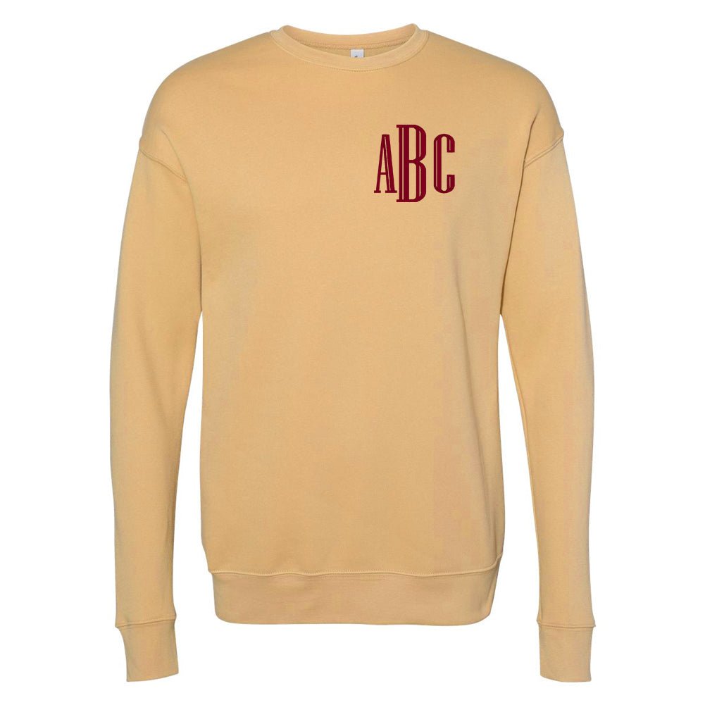 Monogrammed Premium Crewneck Sweatshirt - United Monograms